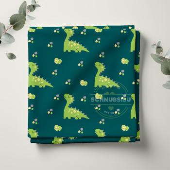 Bio-Jersey Dinozeit grün (Eigenproduktion)